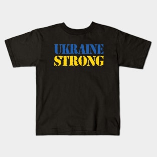 Ukraine strong Kids T-Shirt